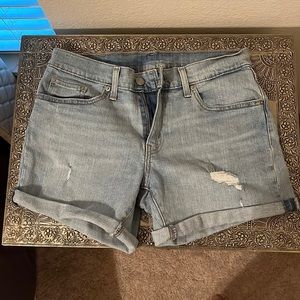 Levi’s stretch denim shorts